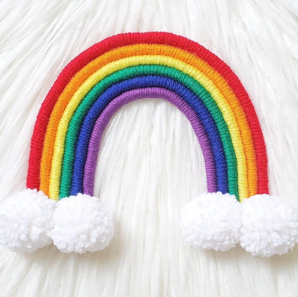 Handmade Rainbow Decor